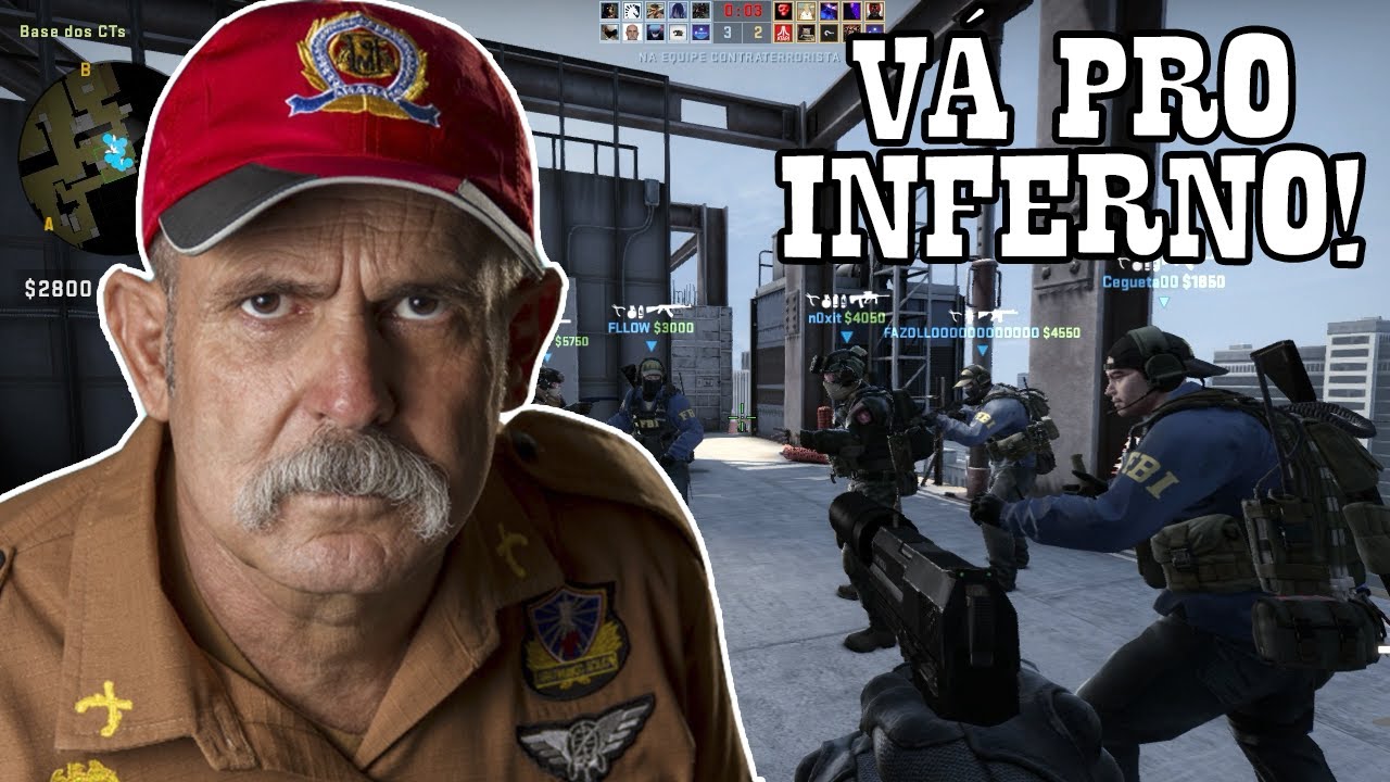 SARGENTO FAHUR JOGANDO COUNTER-STRIKE:GO