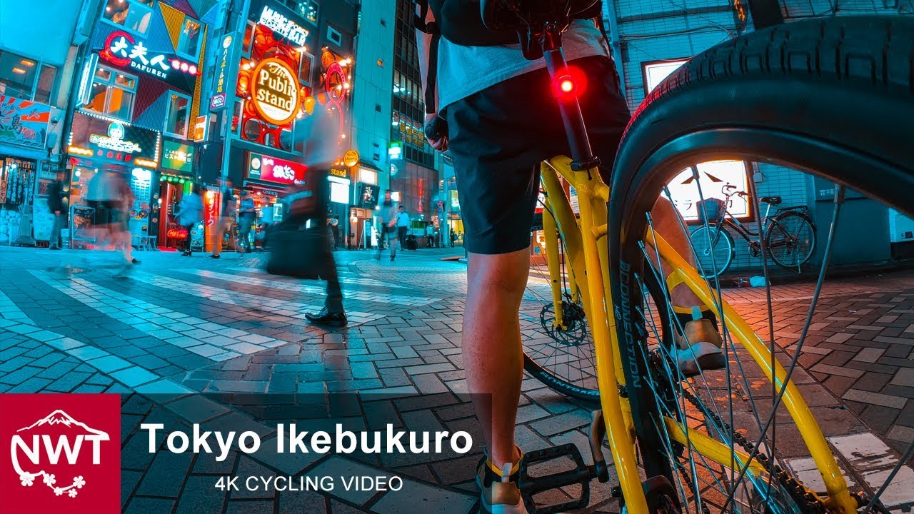 Tokyo Street Ambience | Ikebukuro 4K ASMR