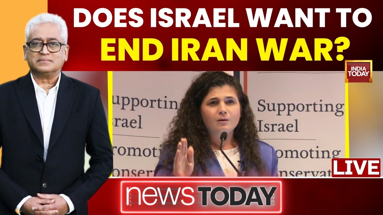 Rajdeep Sardesai LIVE: Israel Deputy Foreign Minister Exclusive | Does Israel Want Iran War To End?