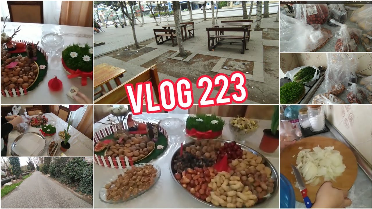 İLAXIR ÇƏRŞƏNBƏ BAZARLIĞI | BAYRAM SÜFRƏSİ | DÖŞƏMƏ PLOV #VLOG (223)
