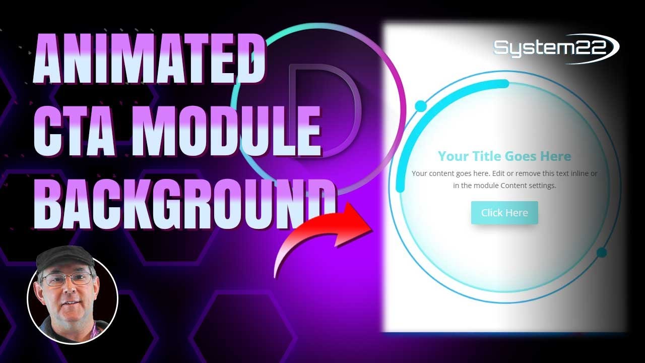 Divi Theme Add ANIMATED Background To Any Module 👍👍
