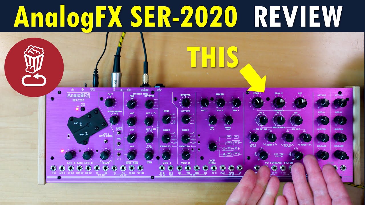 AnalogFX SER-2020 - The Formant Magic of Twin Peak Filters // Review & patch ideas
