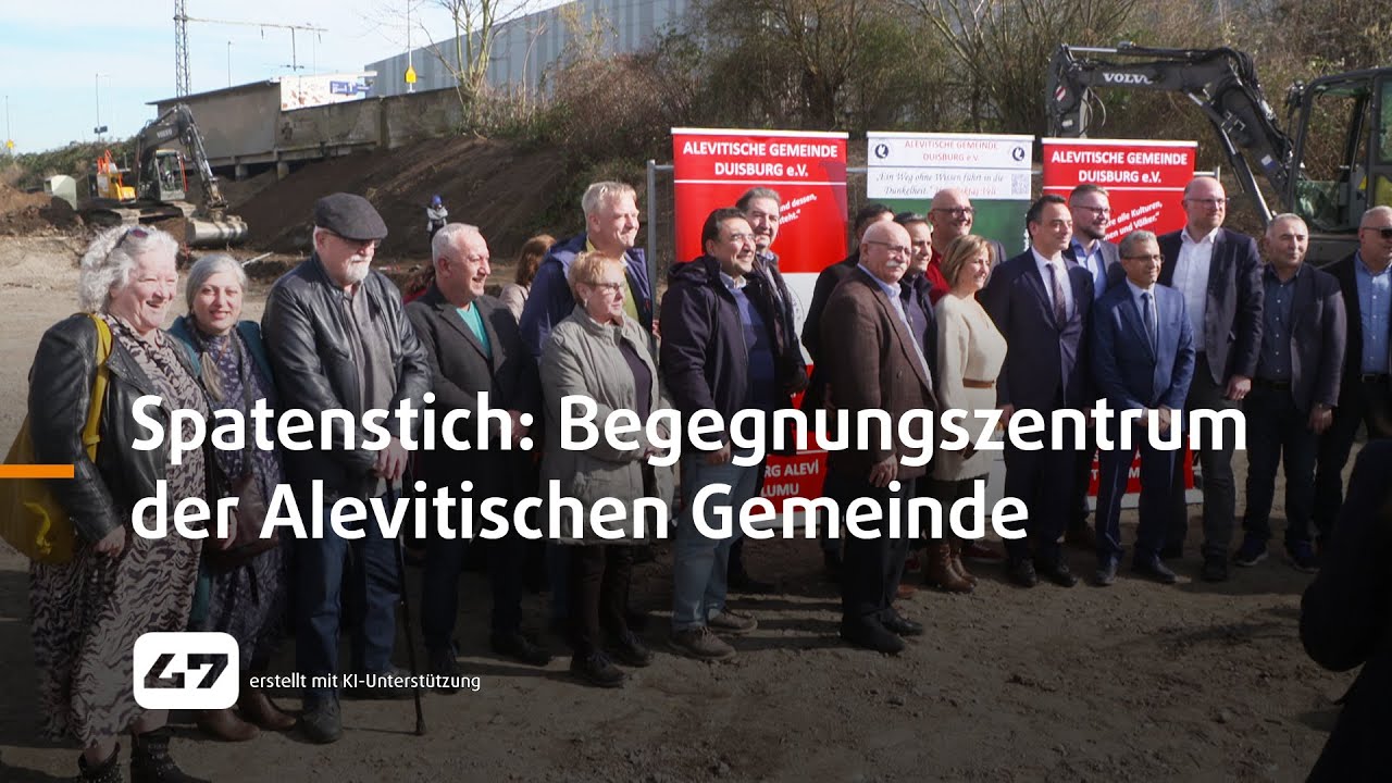 STUDIO 47 .live | SPATENSTICH FÜR BEGEGNUNGSZENTRUM DER ALEVITISCHEN GEMEINDE