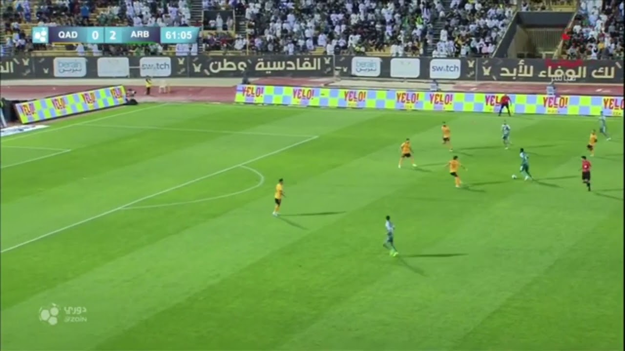 أبرز ماقدمه الأخضر في الديربي من مهارات و مرجلـــة