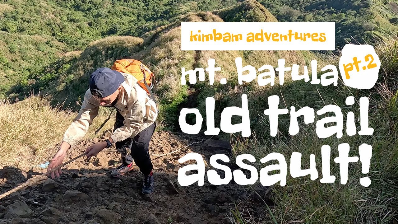 Old Trail Assault Hiking to the Summit of Mt Batulao