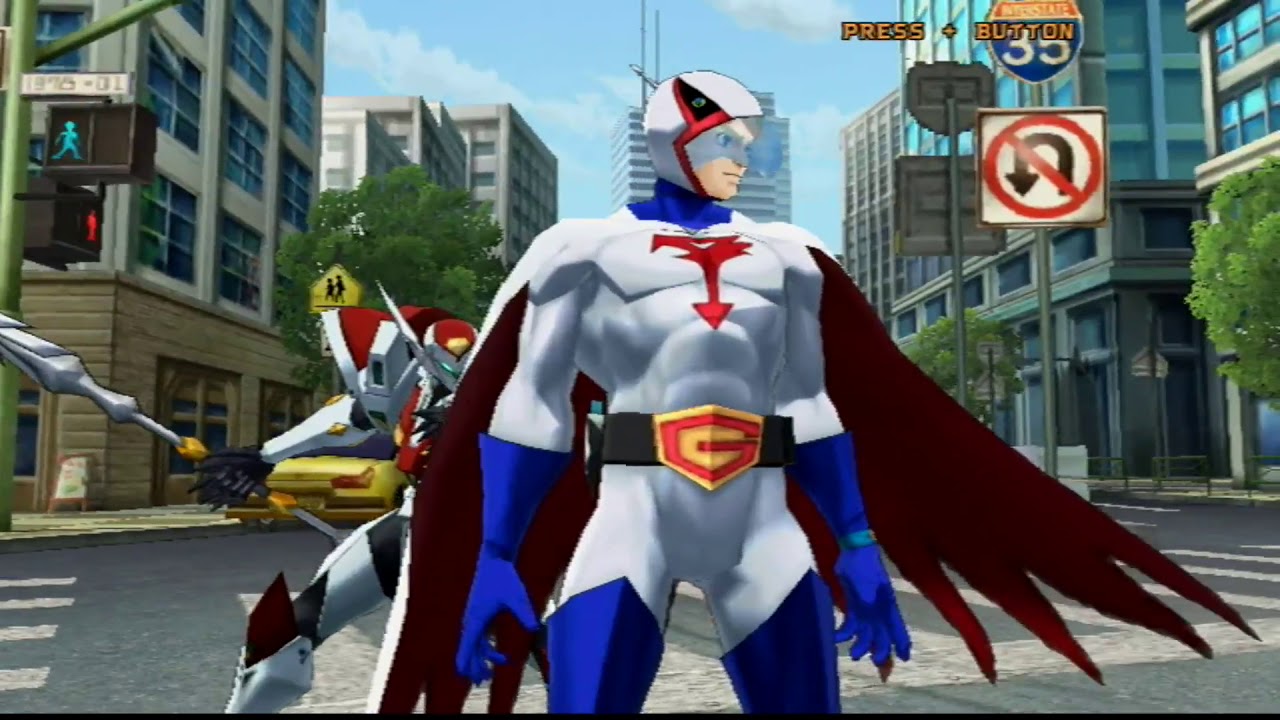 Tatsunoko VS Capcom Arcade Mode Ken The Eagle Tekkaman Blade Wii