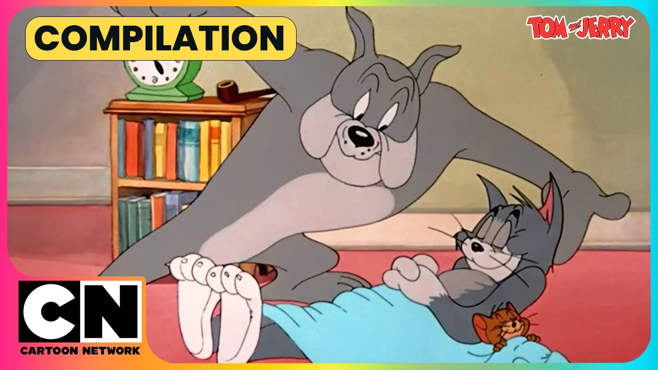 They Messed With The Wrong Dog🐾🐕| Tom & Jerry🤩| Classic Cartoon🥳| @cnindia ​