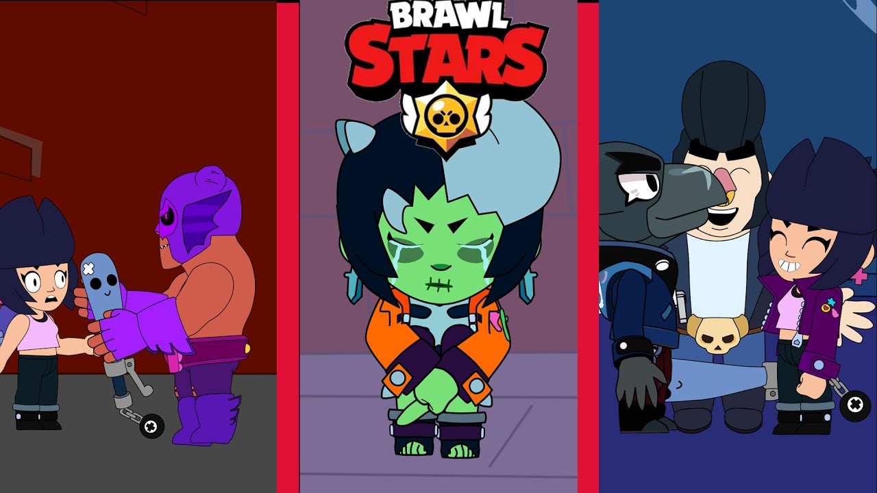 BRAWL STARS АНИМАЦИЯ ПОЛНАЯ: ГЕРОИНЯ БИБИ, ВОРОНА, БАЗЗА, МОРТИСА И ЭЛЬ ПРИМО ПОДБОРКА №5