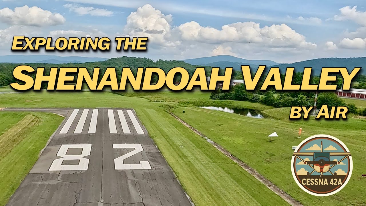 Virginia's Shenandoah Valley from Above