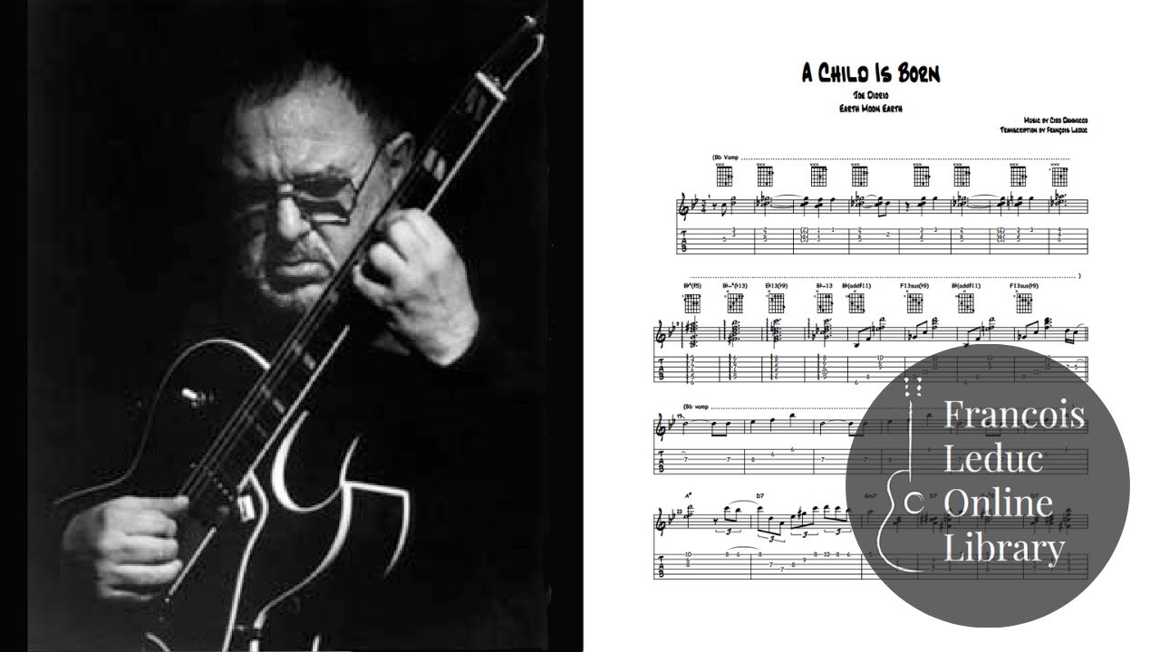 Joe Diorio - A Child is Born (Transcription)