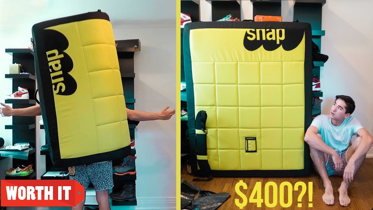 SNAP Grand Wrap Bouldering Mat Unboxing + First Impressions!