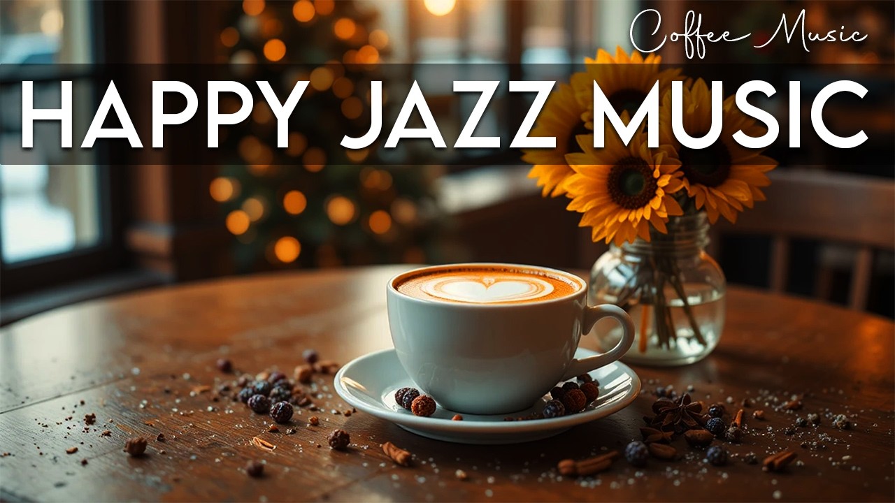 Happy Jazz Music ☕ Bossa Nova background for Relaxing, Great Moods and Happy Moods