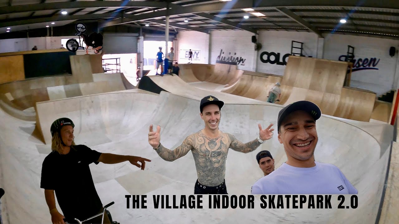 NEW Village Indoor Skatepark!