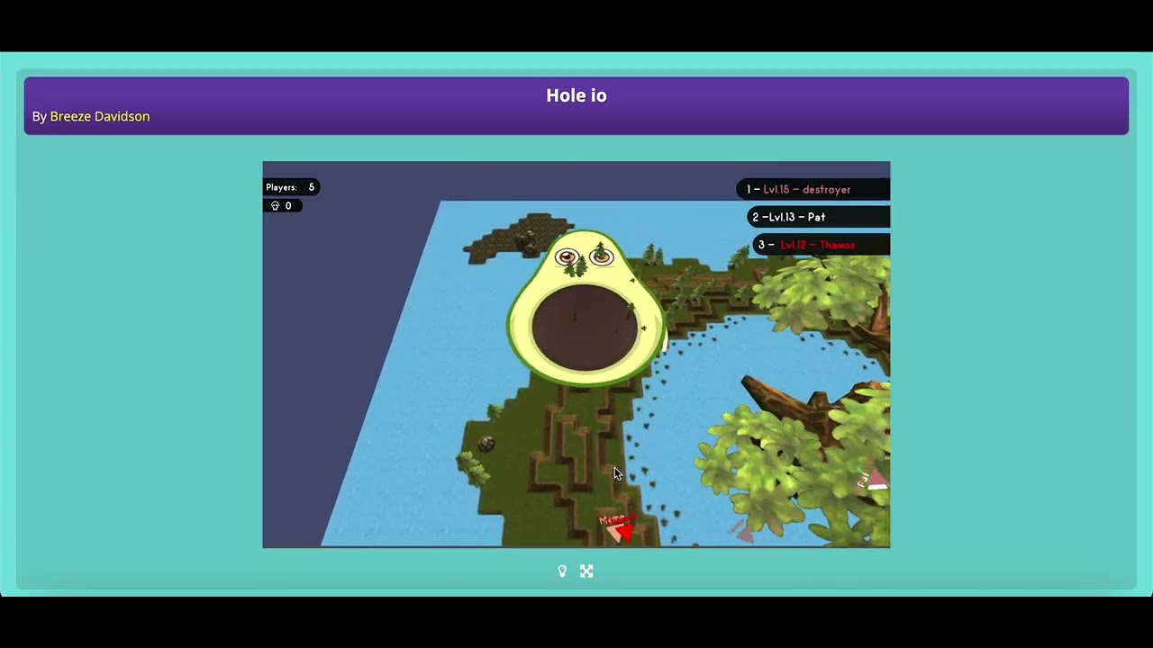 Hole.io The best Game ever !! Play at Gogamego.io Ad free !