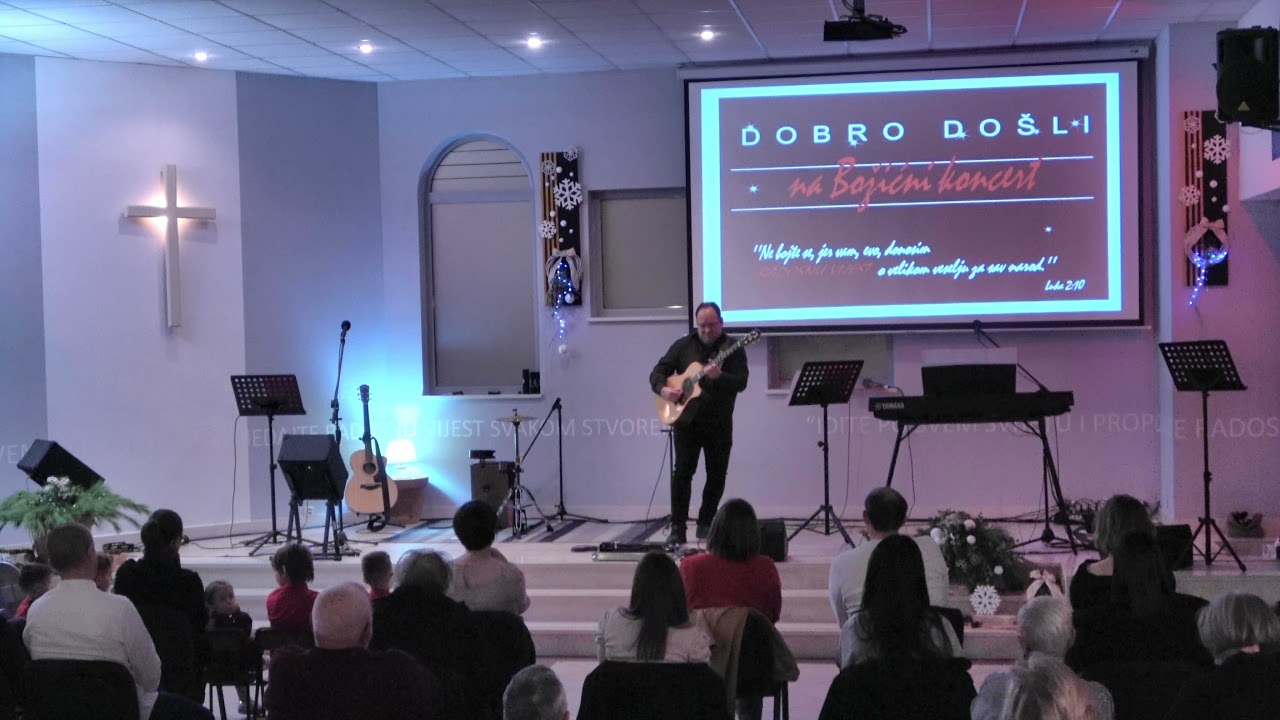 Božićni koncert crkve Radosna vijest i Andrej Gozdanov - 18.12.2021.