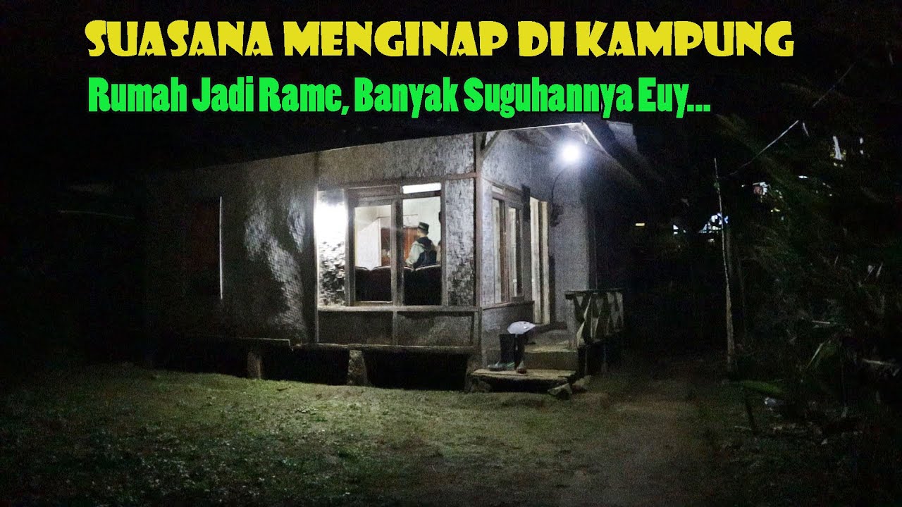 Menginap Di Kampung Rancasanis Garut, Di suguhin Cemprus...Rasanya HUH Madep Bener.
