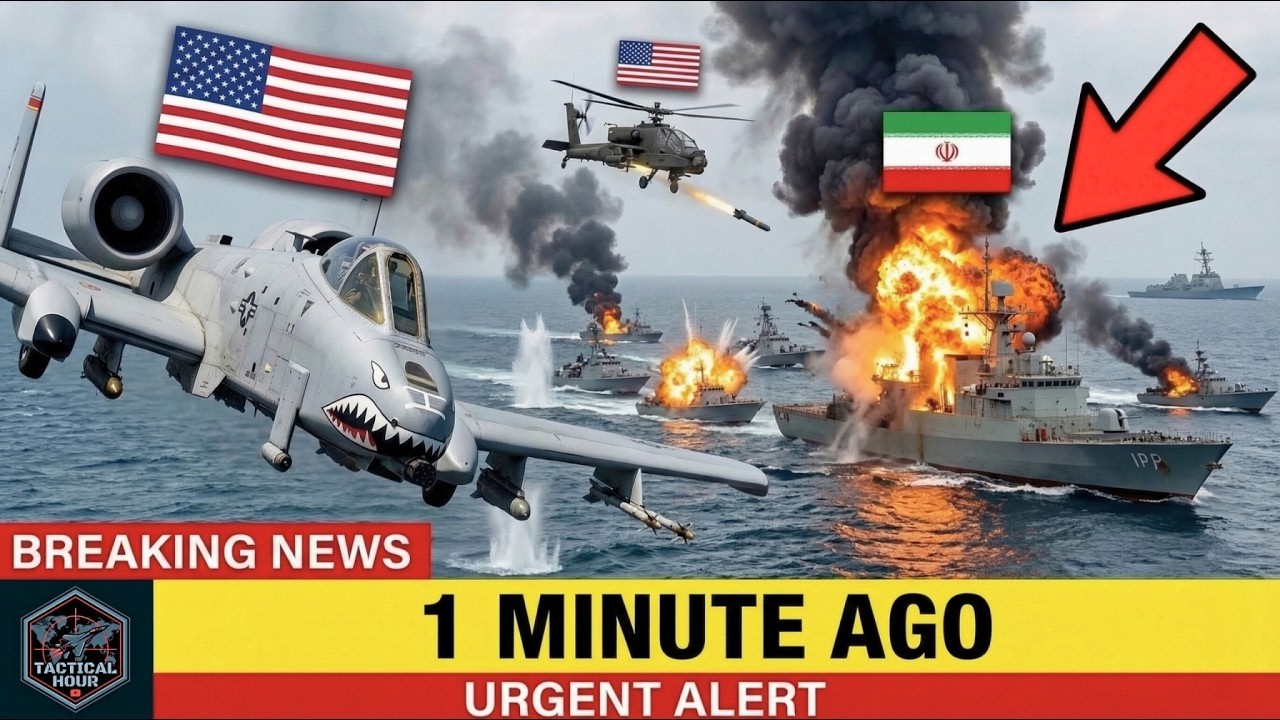 Iran Launched Missiles, Drones & 8 Warboats at U.S. Destroyers &mdash; Then THIS Happened...