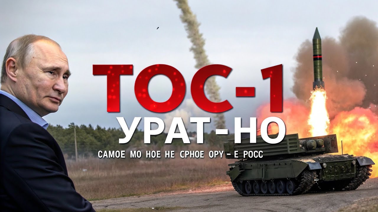 ТОС-1 «Буратино» — Самая мощная неядерная система России | Оружие Путина, которое меняет поле 
