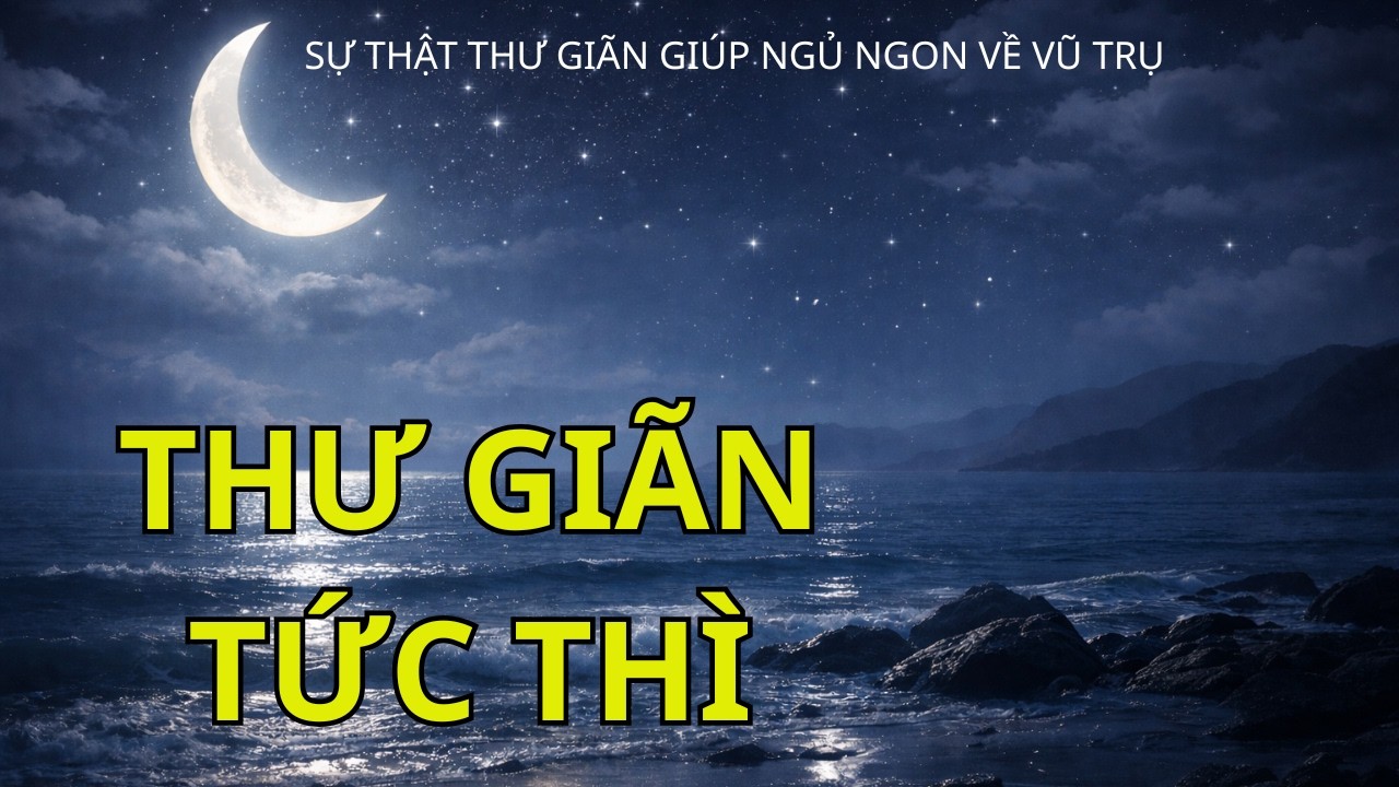 Ngủ Sâu Sau 5 Phút | Hành Trình Về Đại Dương & Vũ Trụ Nguyên Thủy