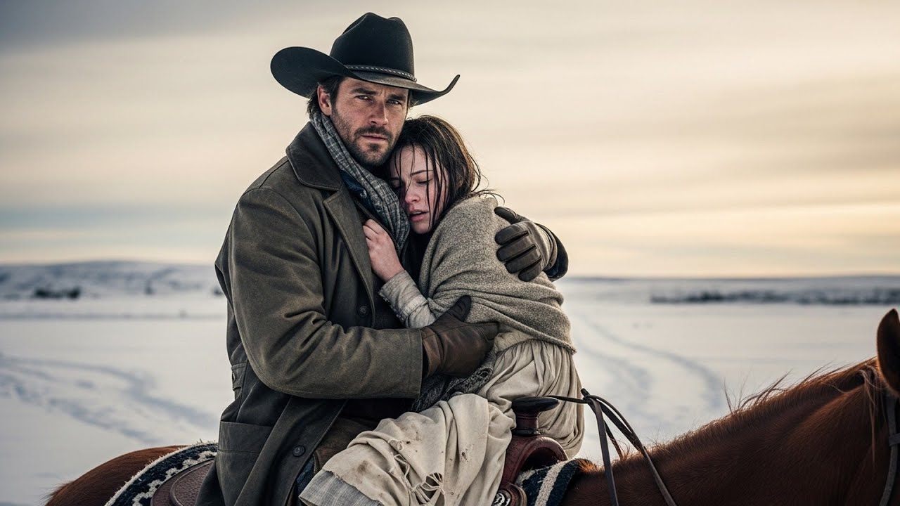 Her Father Hurt Her And Left Her In The Snow, The Cowboy Found Her And Never Left Her Side