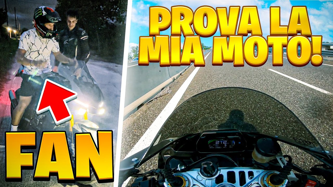 SORPRESA AD UN FAN E GLI LASCIO PROVARE LA MIA R1M
