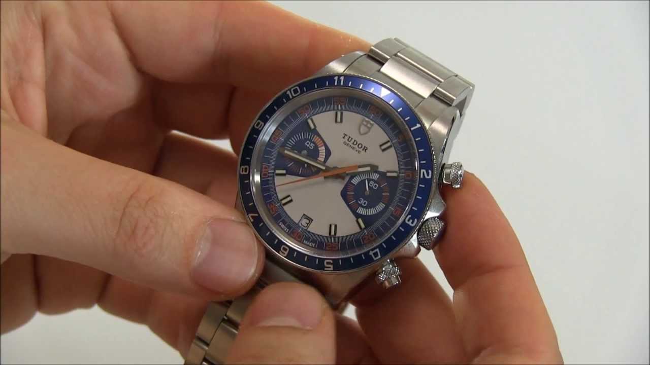 Обзор часов Tudor Heritage Chrono Blue