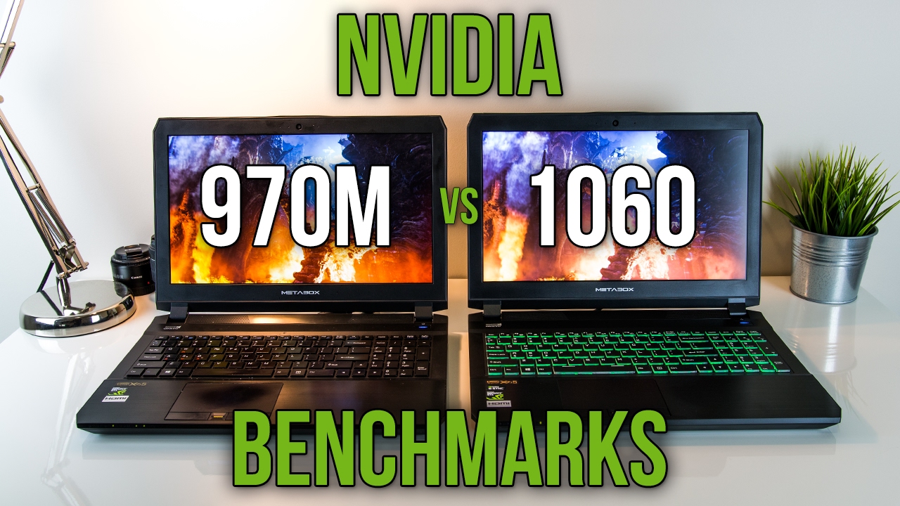 970M vs 1060 - Laptop Graphics Comparison Benchmarks