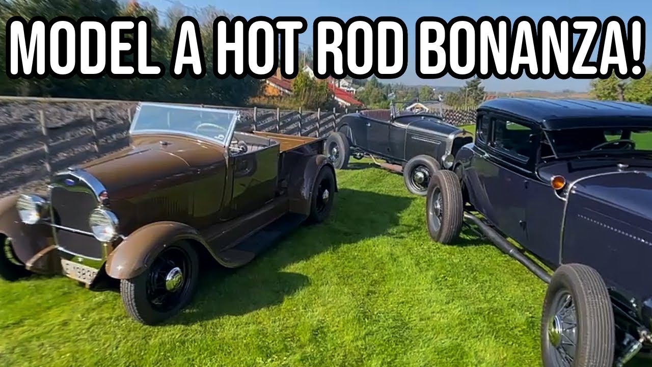 Warning:  A trio of Awesome Ford Model-A HOT RODS #Rodsandkustomswithlars #hotrod #customcars