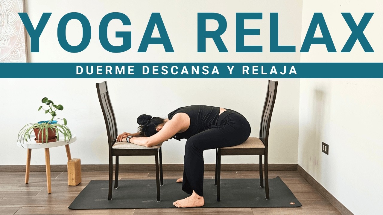 Reduce el estrés con yoga sentado | Rutina completa