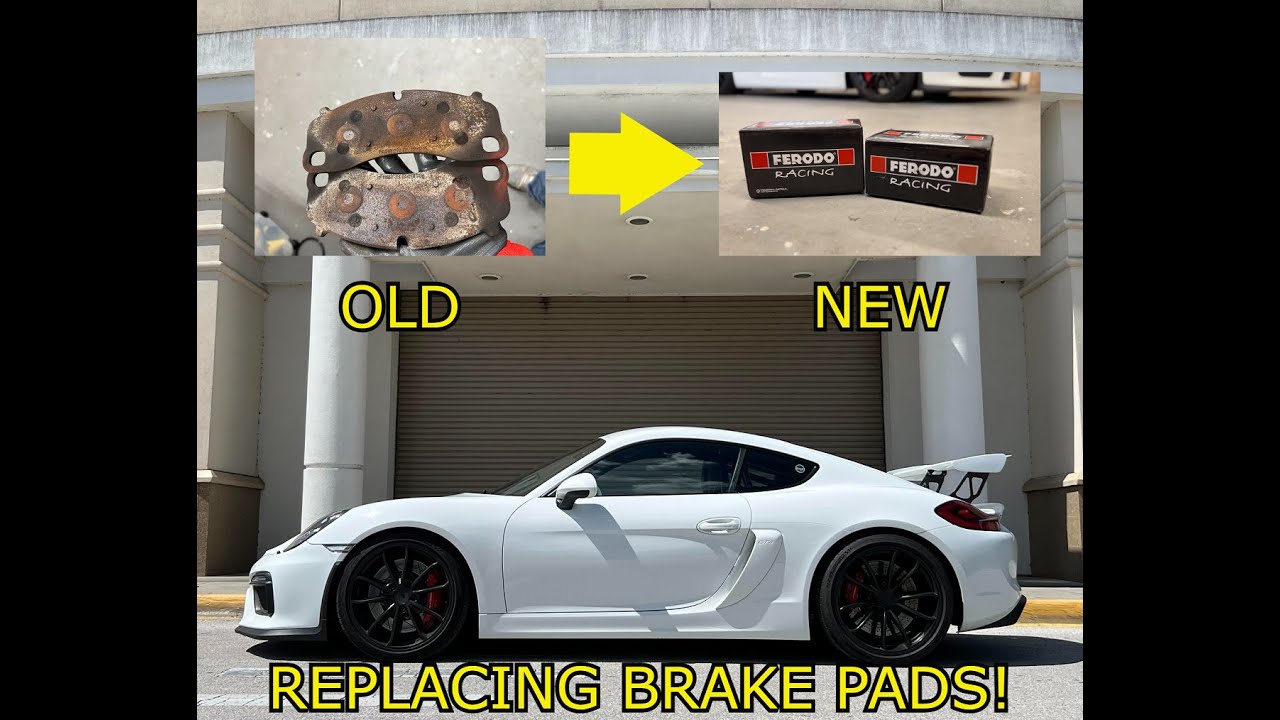 Replacing Brake Pads - 981 Porsche Cayman GT4