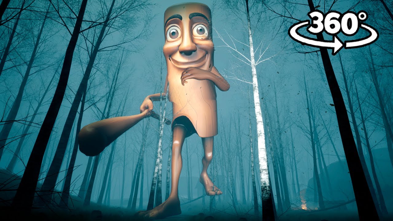 Tung Tung Tung Sahur Horror - Forest - 360&deg; Video VR