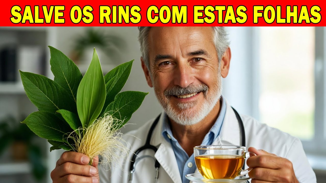 9 Folhas Poderosas para Limpar os Rins, Baixar a Creatinina e Dormir Melhor (O Segredo Revelado)