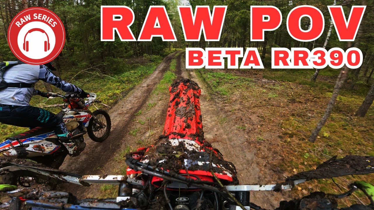 Chasing KTM 350 on My 2025 Beta RR390 X-Pro | RAW SERIES | Pure Sound