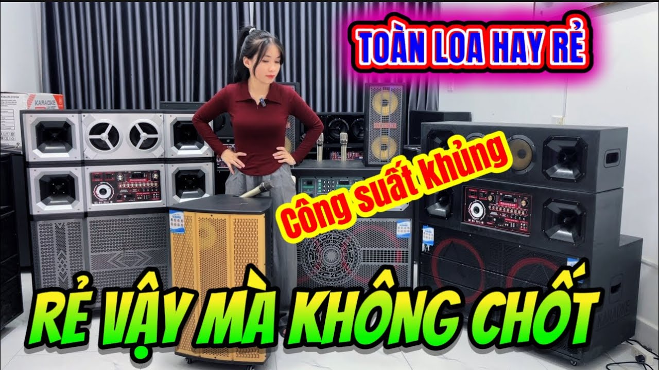 RẺ VẬY MÀ KHÔNG CHỐT - XẢ TOÀN BỘ KHO CÔNG SUẤT LỚN LH☎️089.678.4674