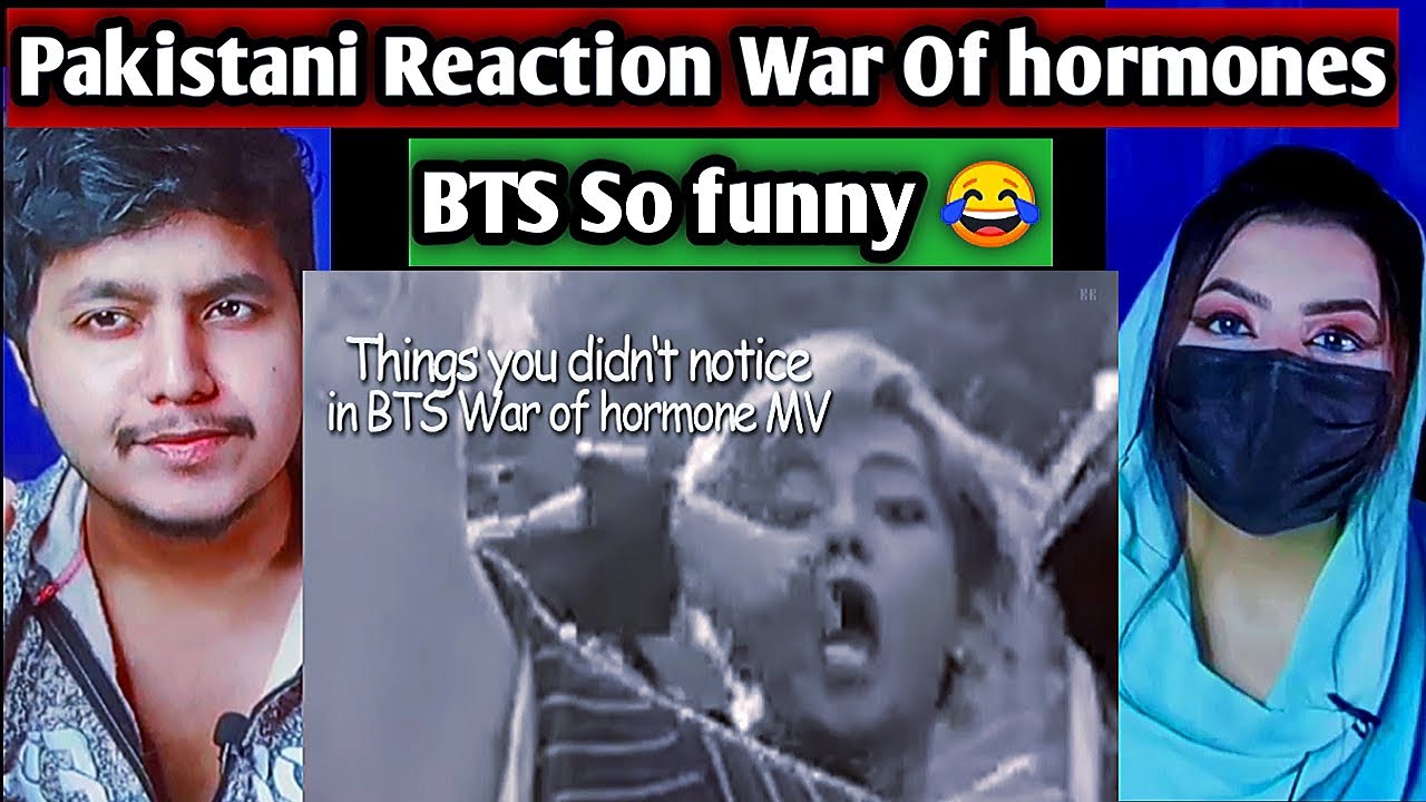 Pakistani reacts to BTS - War of hormone (things u didn't notice) | BTS | DAB REACTION