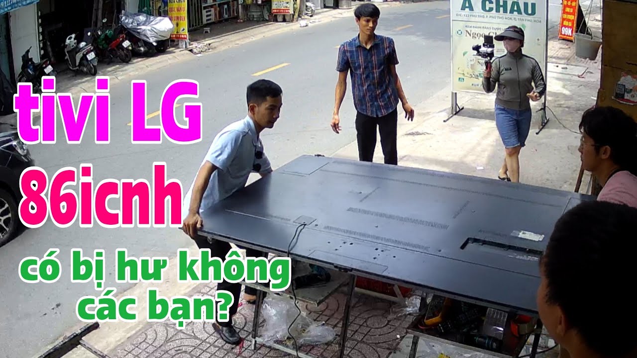 Tivi hiện tượng có đền đỏ không có hình LG86QNED91 cường sửa lấy liền | #lexuancuongtv