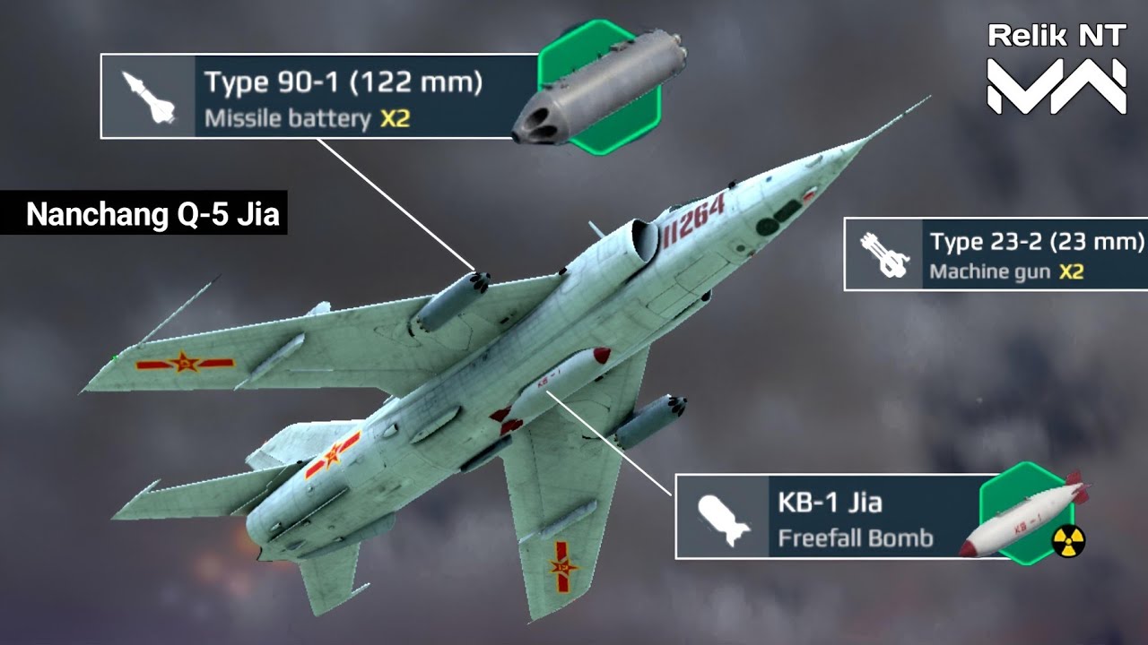 Nanchang Q-5 Jia - Vip🤔 Strike Fighter Review And Test - Modern Warships Alpha Test 