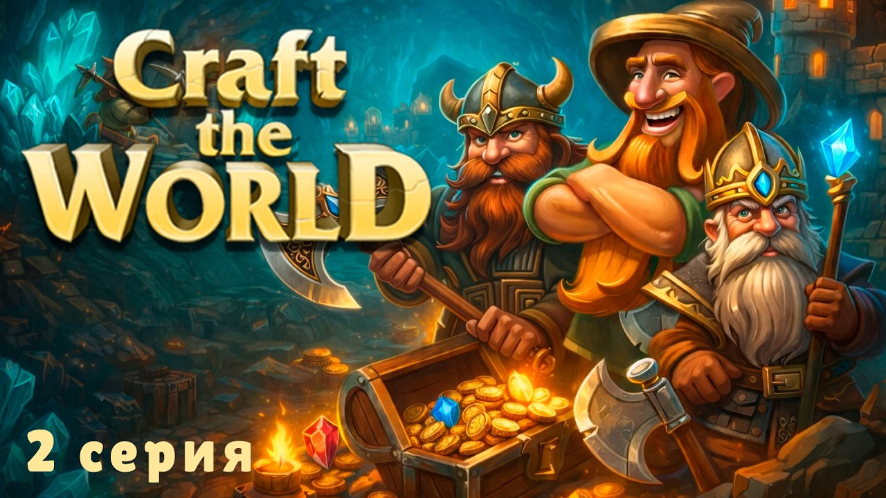 Craft the World | Буримся в центр земли (2 серия)
