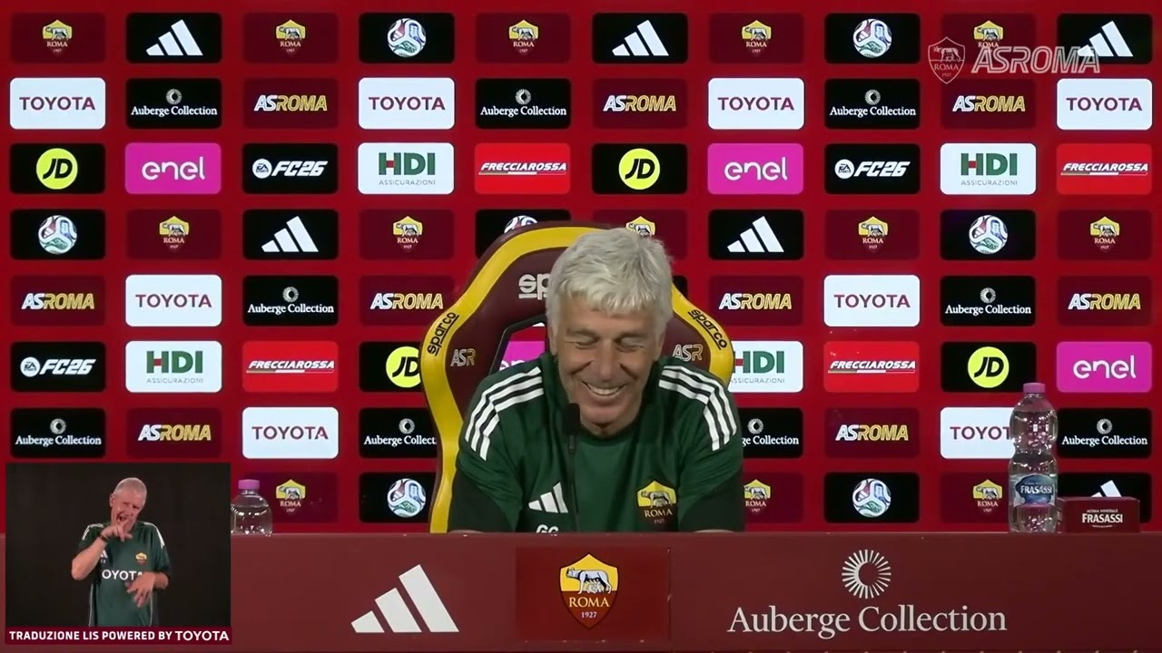 ROMA INTER Gasperini Conferenza pre gara 17102025