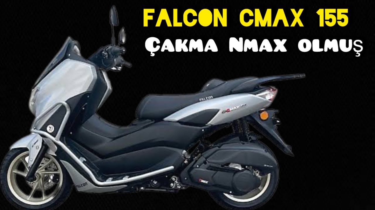 Falcon Cmax 155 İnceleme ,yamaha nmax çakması motor yapmışlar ..