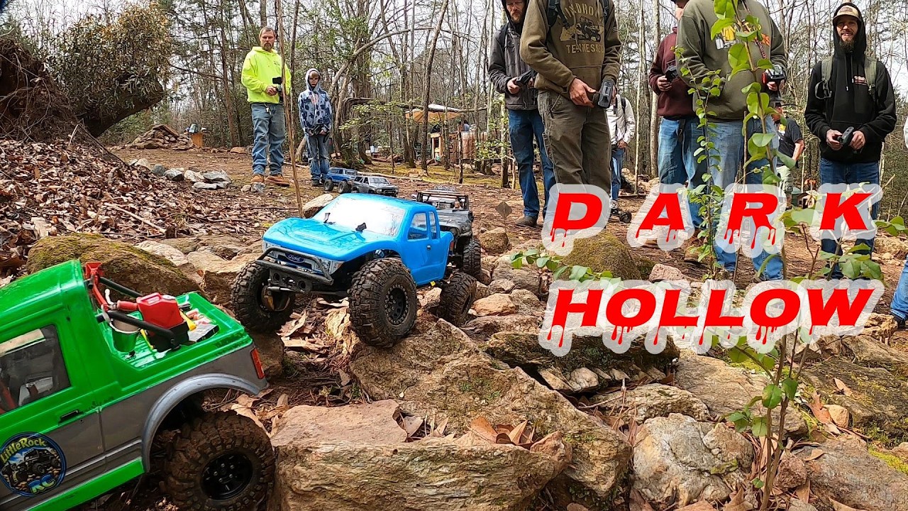 Покоряйте трассы для радиоуправляемых моделей в Темной Лощине #rc #rccar #rccrawler #rctrucks #ax...