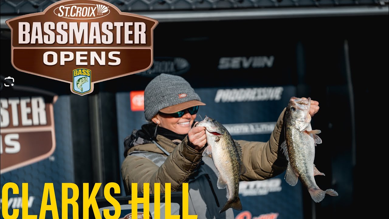 I fished my First BASSMASTER Open!! Clarks Hill Day 1