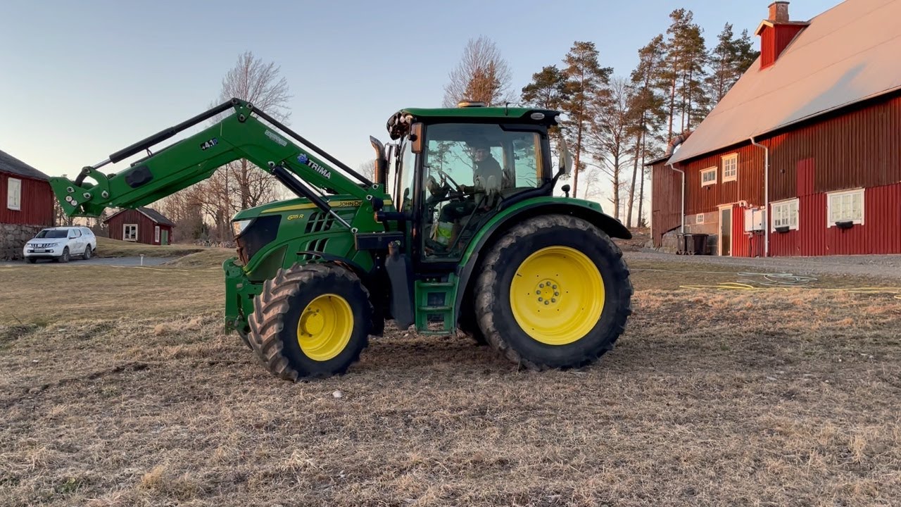 Köp Traktor John Deere 6115R på Klaravik