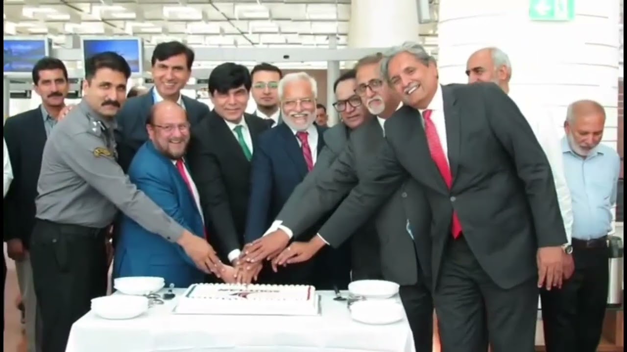 South Air Inaugural Flight Arrives at Islamabad International Airport