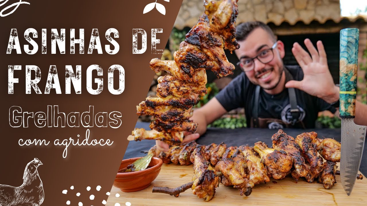 Asinhas de Frango C/ Molho Agridoce