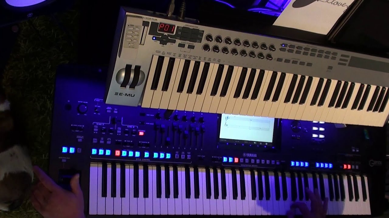 Michael Sembello -  Maniac Cover by Albert on Yamaha Genos