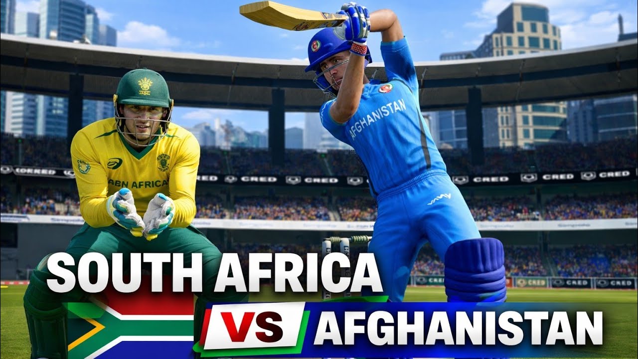 SA vs AFG Full Highlights – Last Over Drama & Big Sixes #cricket #t20worldcup2026   #savsafg