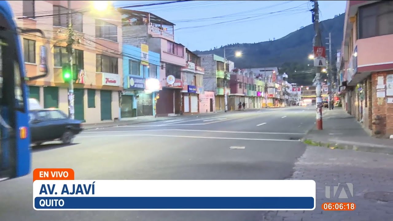 Un hombre fue baleado en la Ajav&iacute;, sur de Quito