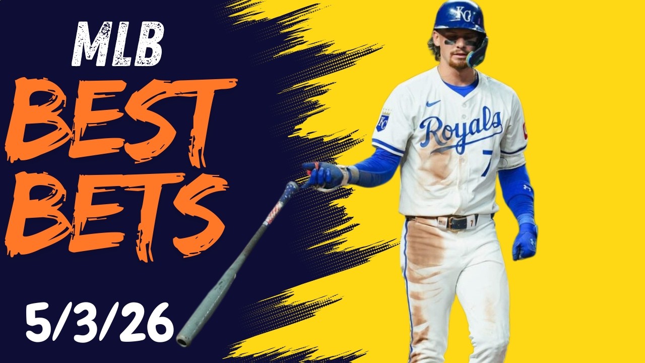 MLB BETS 5/3/26 Player Props,Parlays & Home Run Pick's