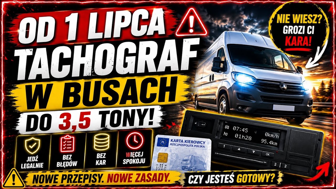 To jedna z największych zmian dla kierowc&oacute;w od lat. Czy jesteś gotowy ? 
